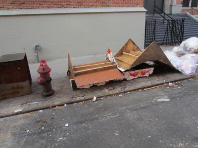 12th & A Ramps Discarded as Trash (2011)