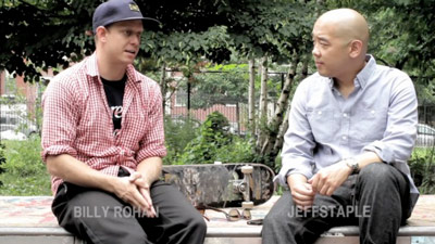 Billy Rohan Interview by Jeff Staple on HBTV (2011)