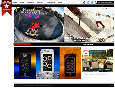 Rock Star Bearings Launches New Site (2012)