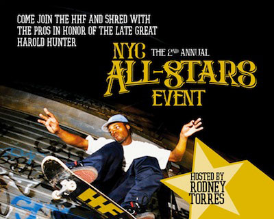 Today: 2nd Annual Harold Hunter All-Stars Event (2012)