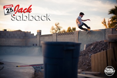 Skateboarder Mag: 25 Questions with Jack Sabback (2012)