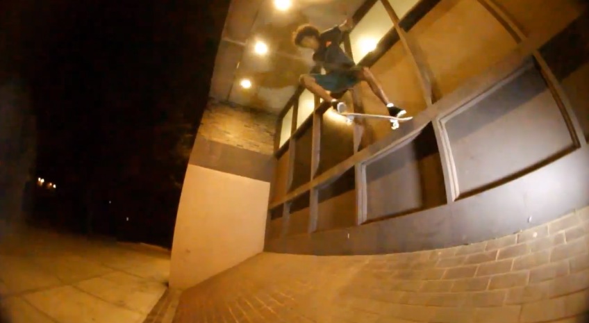 Nate Rojas on Tribe Skateboards (2013)