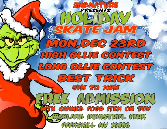Today: Holiday Skate Jam via 2nd Nature (2013)