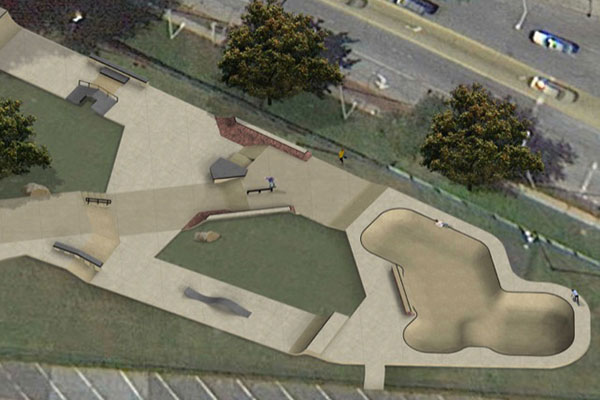 Newburgh Skate Park Draft Design (2014)