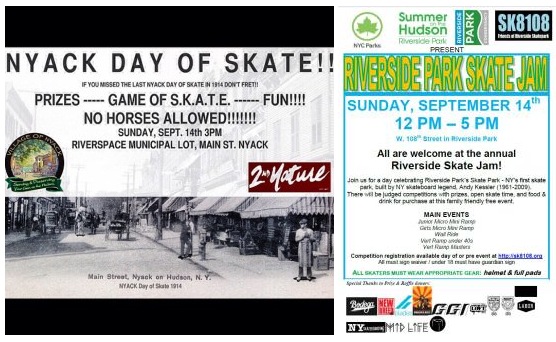 Today: Riverside Skate Jam & Nyack Day Of Skate (2014)