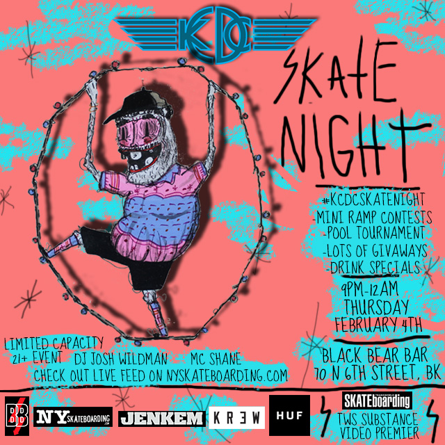 Watch KCDC Skatenight – Live Stream 2/4 (2016)