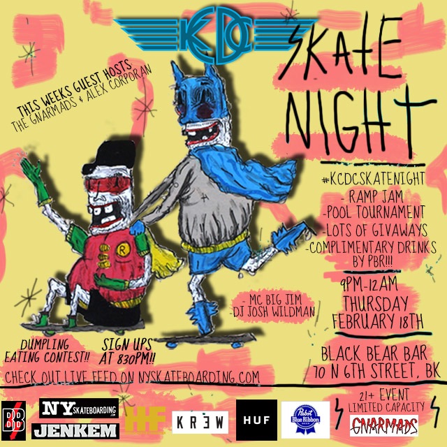 #NYSBLIVESTREAM: KCDC Skate Night 2/18 (2016)