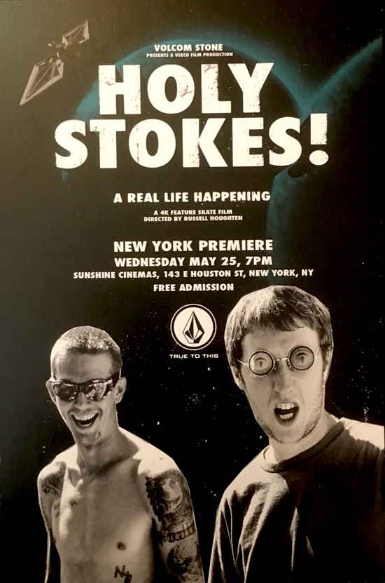 Volcom “Holy Stokes” NYC Premiere Info (2016)