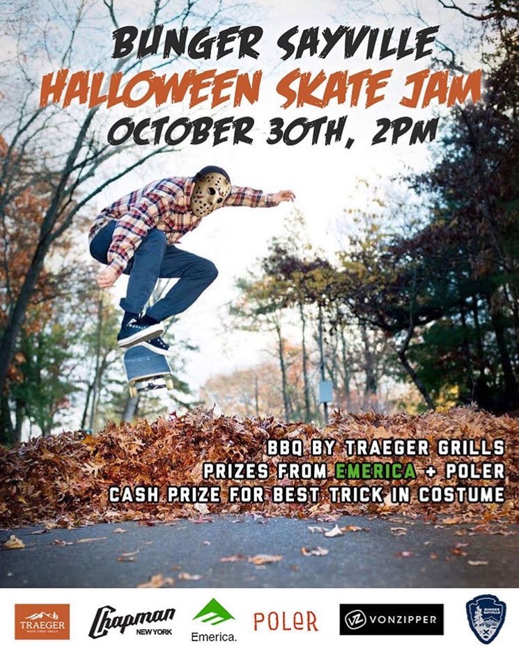 Today: Halloween Skate Jam at Bunger Sayville (2016)