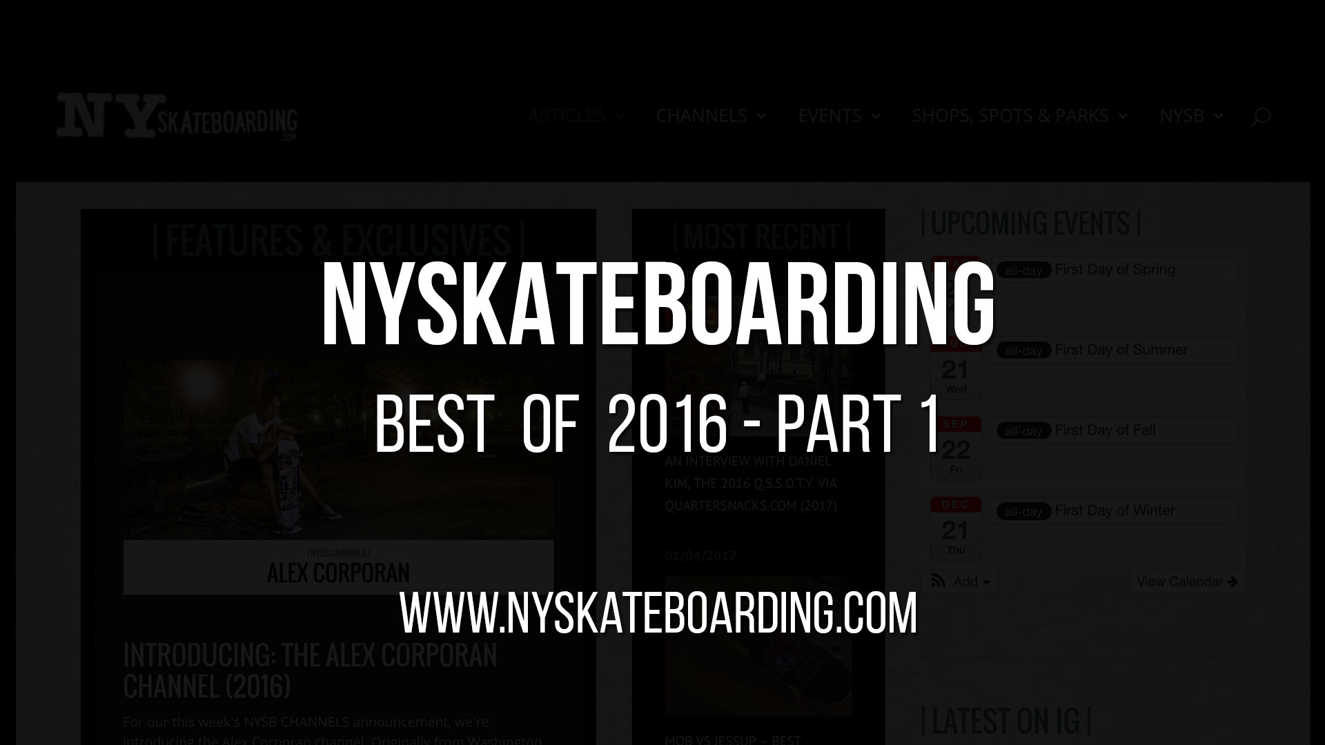 NYSkateboarding’s Best of 2016 – Part 1