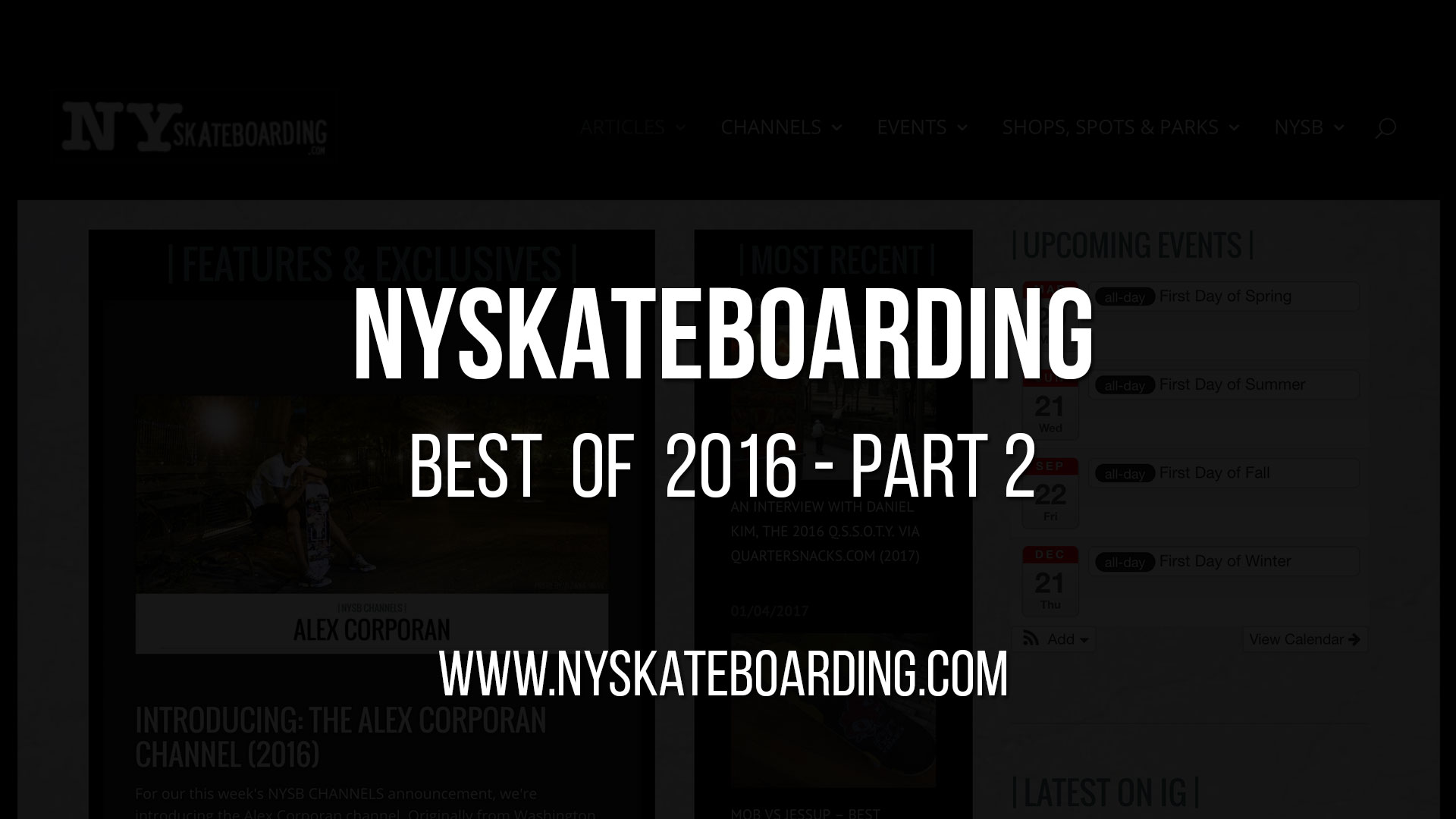 NYSkateboarding’s Best of 2016 – Part 2