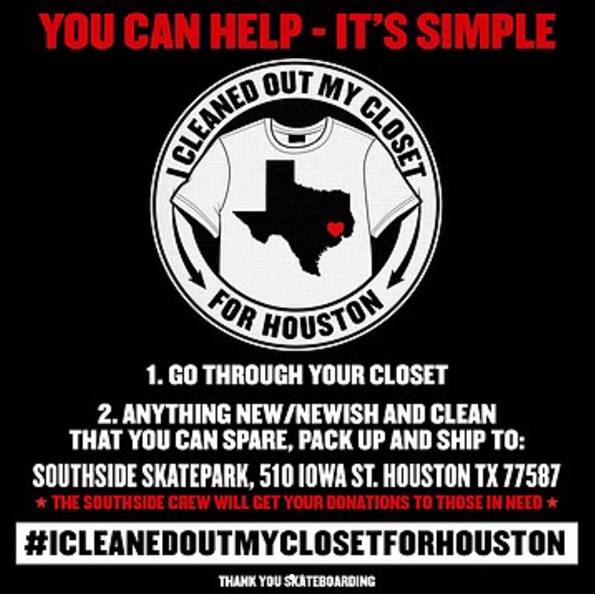 Help Houston by Cleaning Out Your Closet (2017)