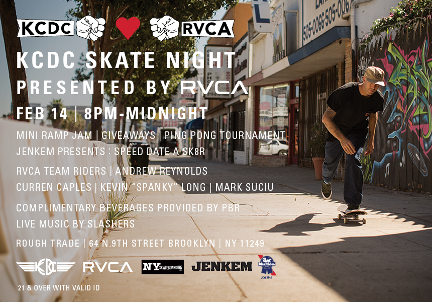 Tomorrow: KCDC Special V-Day Skate Night (2018)