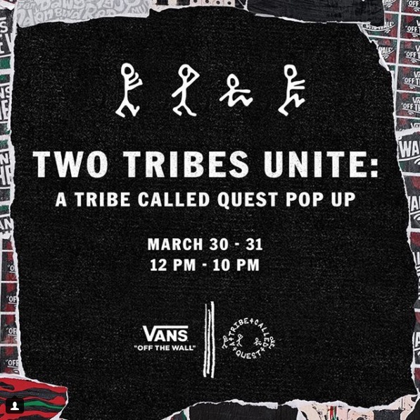 A Tribe Called Quest Pop Up at House of Vans (2018)